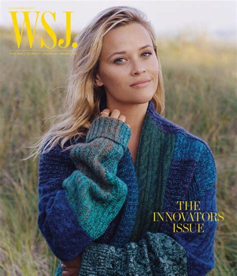 Reese Witherspoon is a Beach Beauty in WSJ. Magazine